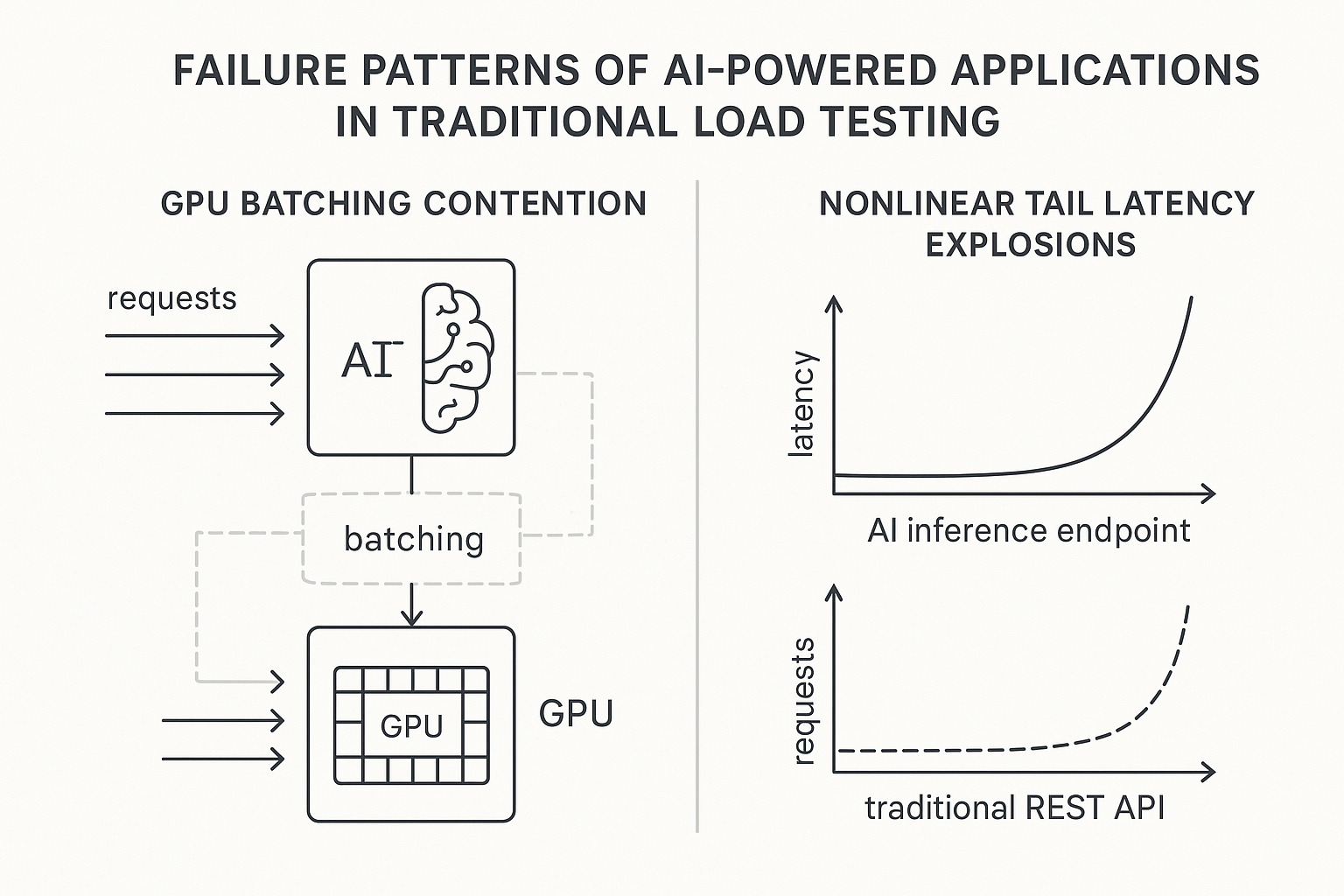 AI-Powered Application Load Testing Challenges Descriptive alt text for the image, crucial for SEO and accessibility.