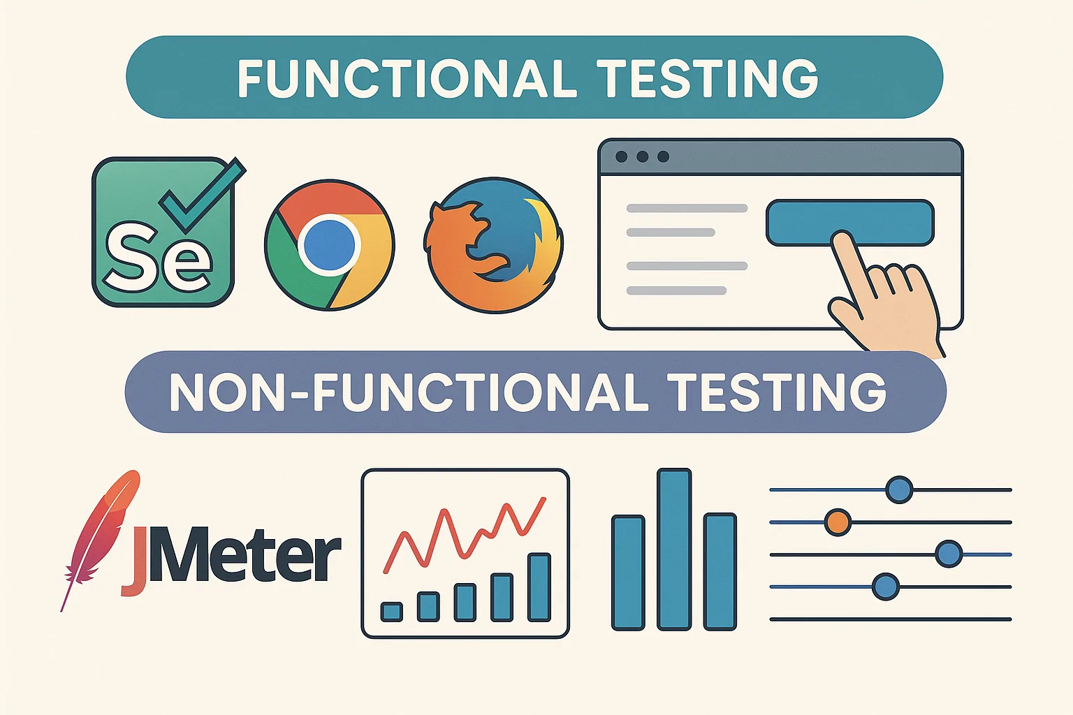 Testing Layers: Functional vs Non-Functional Descriptive alt text for the image, crucial for SEO and accessibility.