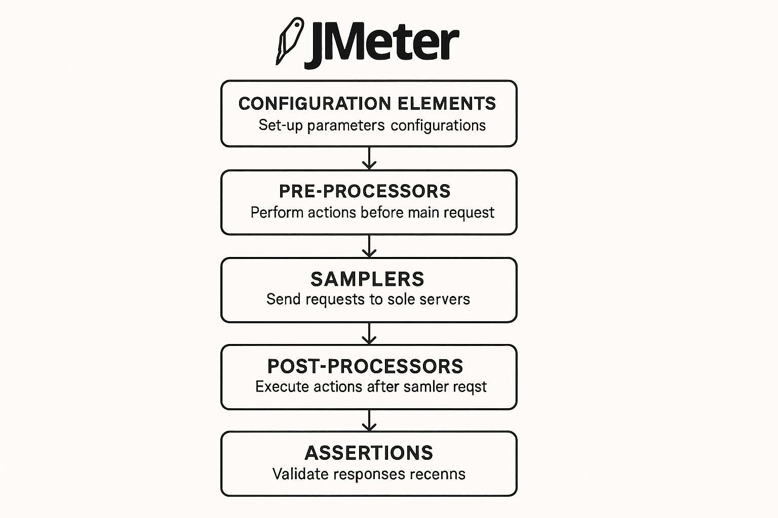 Evolving Beyond JMeter Cinematic illustration showing the evolution from using open-source JMeter to considering commercial alternatives, reflecting scale, complexity, and support differences. Visual metaphor: a road with signs pointing to 'Advanced Load Testing' featuring modern cloud integrations and 'Traditional Load Testing'. Style: cinematic, motivational, with a gradient background showing transition.