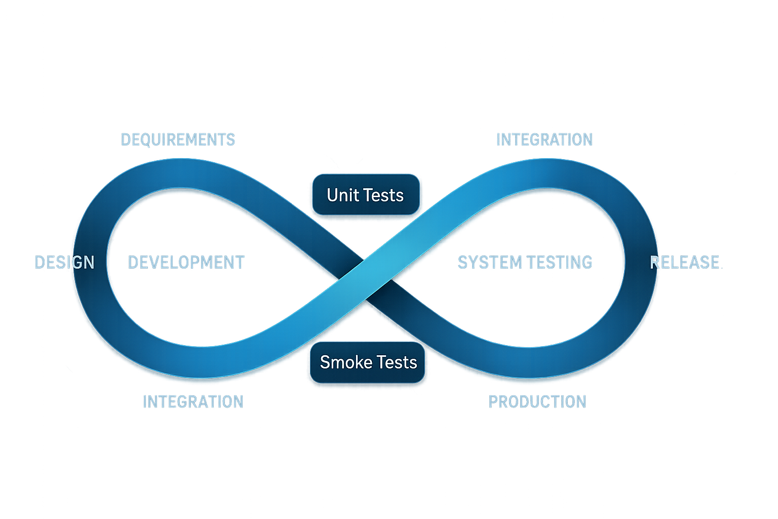 Contrasting Shift Left and Traditional Testing Paths A minimalist, vector line-art illustration of two paths diverging from a starting point. One path labeled 'Shift Left' shows early-stage testing activities and defects being caught near the beginning. The other path, 'Traditional', has defects accumulating towards the end. Simple, monochrome style with highlighted paths.