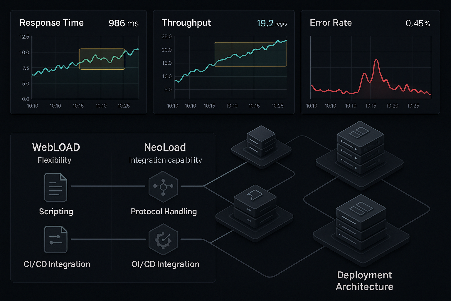 Load Testing Analytics Dashboard Comparison Descriptive alt text for the image, crucial for SEO and accessibility.
