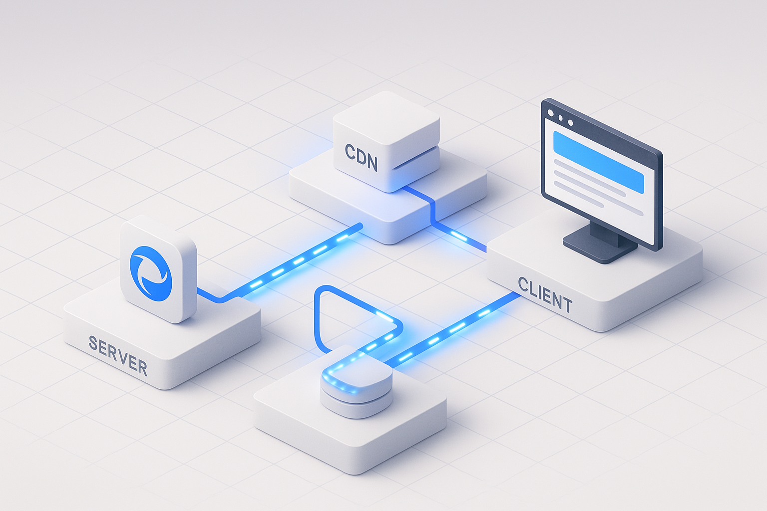 The Three Pillars of Web Performance Descriptive alt text for the image, crucial for SEO and accessibility.